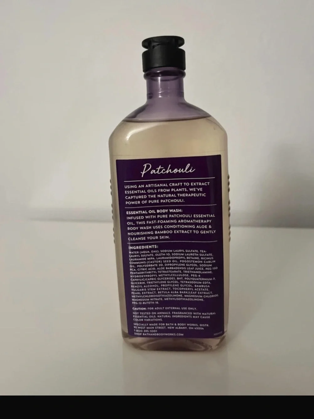 RARE Aromatherapy Patchouli Essential Oil Body Wash